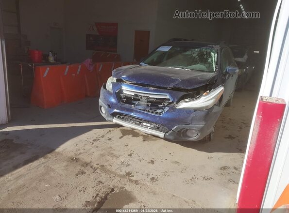 4S4BSANC1H3394545 2017 SUBARU OUTBACK Blue Առջևի ձախ երեք քառորդ տեսարան