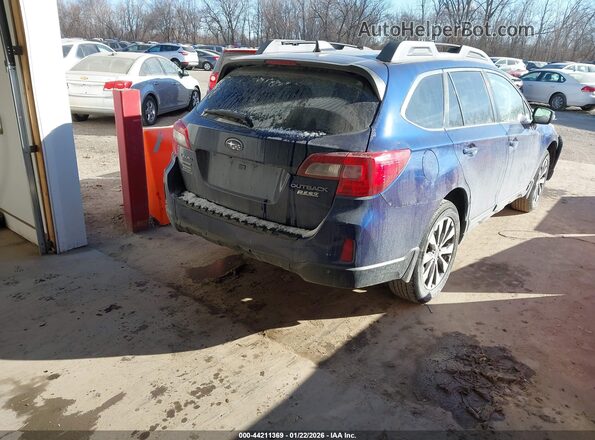 4S4BSANC1H3394545 2017 SUBARU OUTBACK Blue Հետևի աջ