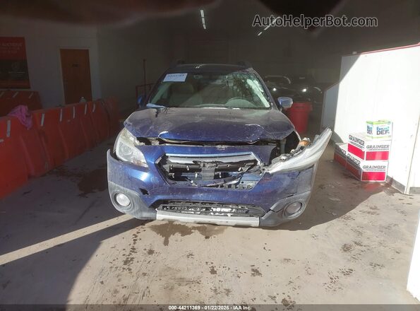 4S4BSANC1H3394545 2017 SUBARU OUTBACK Blue Սարքավորումների վահանակի տեսք