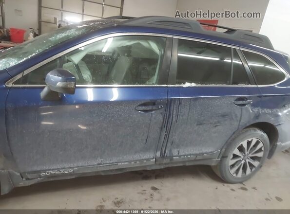 4S4BSANC1H3394545 2017 SUBARU OUTBACK Blue Սալոնի 360 աստիճան տեսք