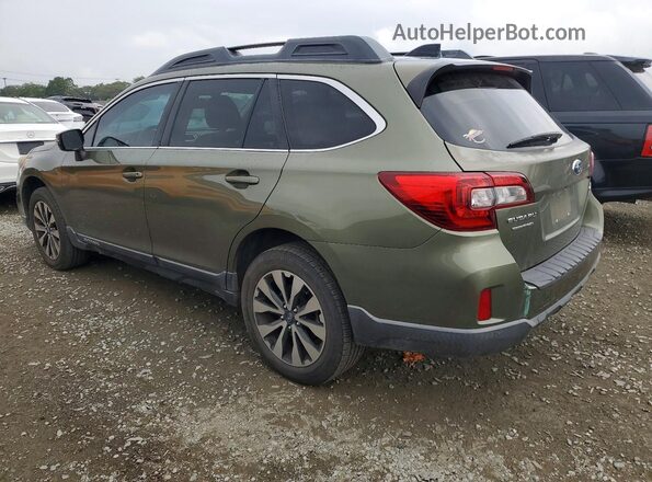 4S4BSANC2G3336104 2016 SUBARU OUTBACK Green Հետևի ձախ