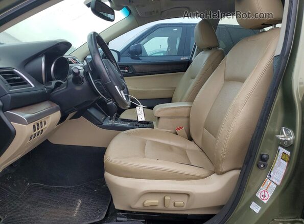 4S4BSANC2G3336104 2016 SUBARU OUTBACK Green Սալոնի դիմացի տեսք