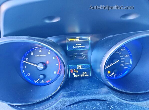 4S4BSANC4G3360081 2016 SUBARU OUTBACK Бежевый Вид щитка приборов