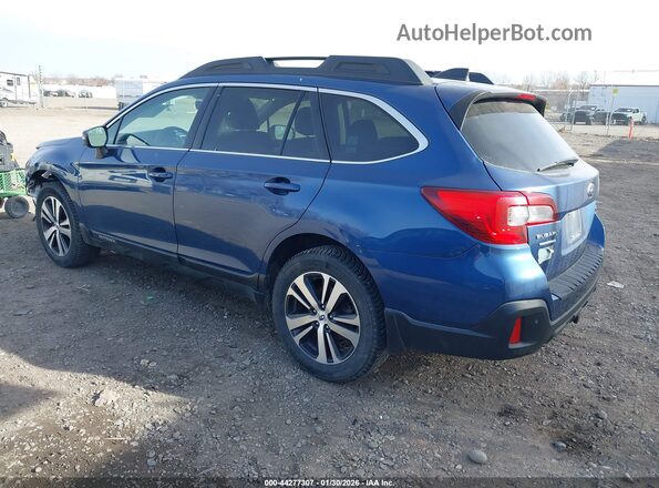 4S4BSANC5K3379568 2019 SUBARU OUTBACK Dark Blue Tył lewy
