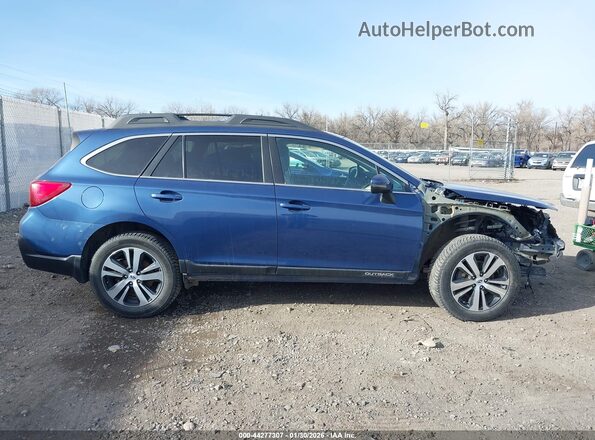 4S4BSANC5K3379568 2019 SUBARU OUTBACK Dark Blue Widok wnętrza z tyłu