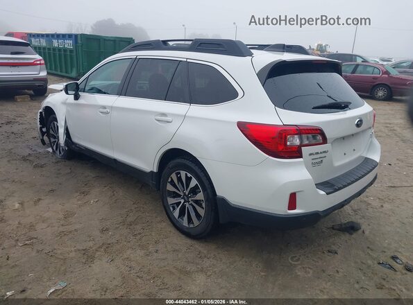 4S4BSANC7H3389978 2017 SUBARU OUTBACK White Задня ліва чверть