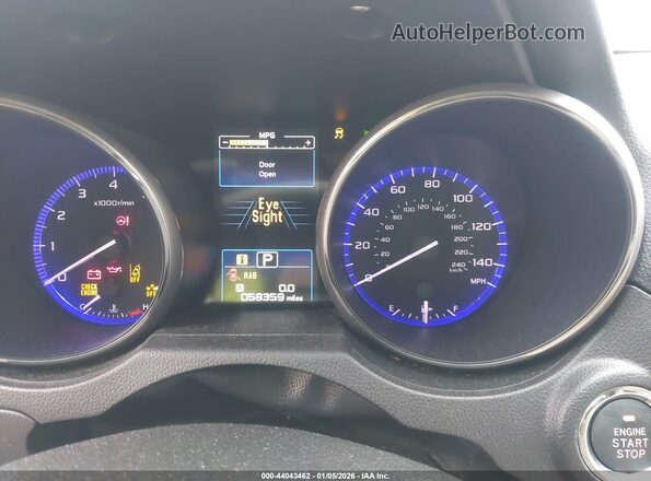 4S4BSANC7H3389978 2017 SUBARU OUTBACK White Вид задніх сидінь