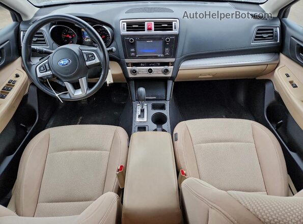 4S4BSCAC9G3228869 2016 SUBARU OUTBACK Blue წინა პანელის ხედი