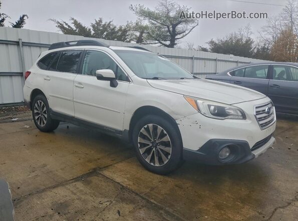 4S4BSENC0G3340577 2016 SUBARU OUTBACK White Delantero derecho