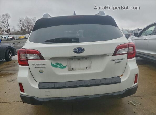 4S4BSENC0G3340577 2016 SUBARU OUTBACK White Vista trasera