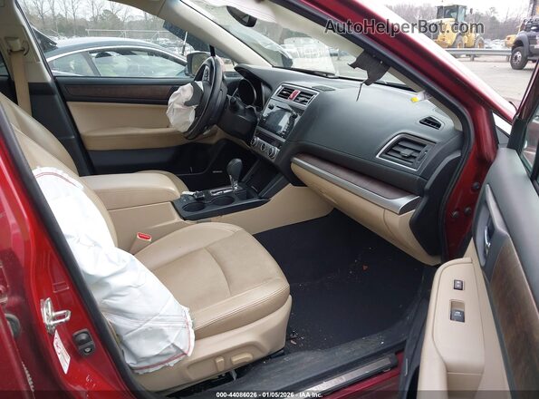 4S4BSENC1G3244182 2016 SUBARU OUTBACK Red Front interior view
