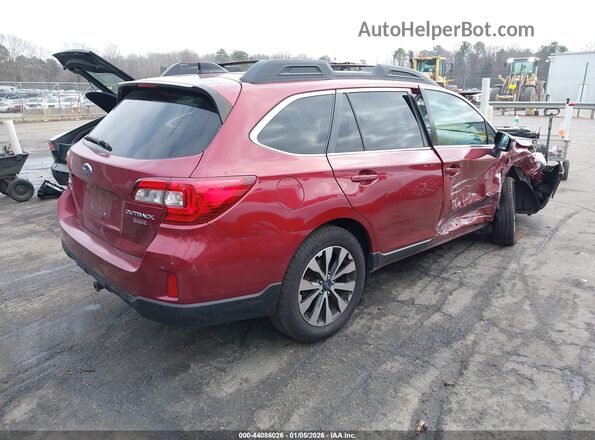 4S4BSENC1G3244182 2016 SUBARU OUTBACK Red Rear right