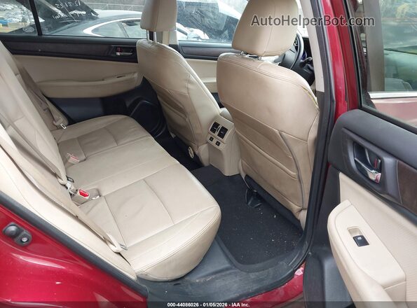 4S4BSENC1G3244182 2016 SUBARU OUTBACK Red VIN sticker view