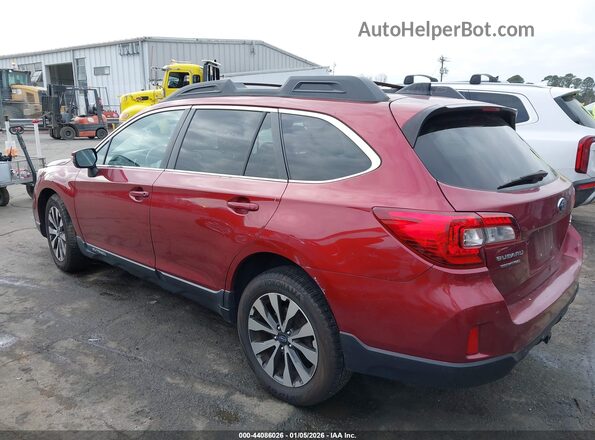 4S4BSENC1G3244182 2016 SUBARU OUTBACK Red 360 interior view