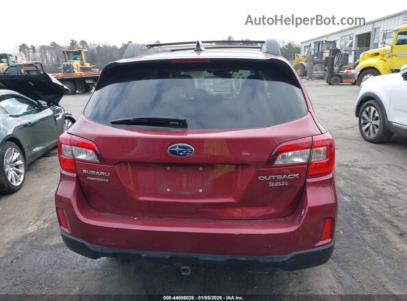4S4BSENC1G3244182 2016 SUBARU OUTBACK Red 