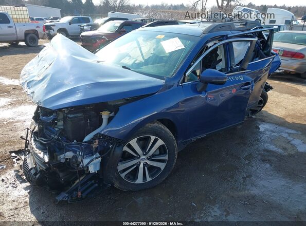 4S4BSENC7K3275106 2019 SUBARU OUTBACK Blue Vista tres cuartos delantera izquierda