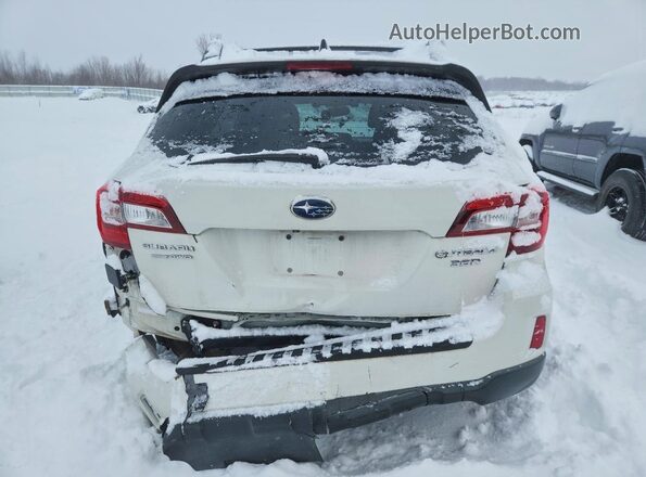 4S4BSENC8G3215746 2016 SUBARU OUTBACK White Vista trasera
