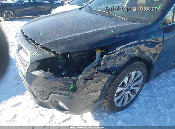 4S4BSETC1K3250558 2019 SUBARU OUTBACK Черный Вид спереди