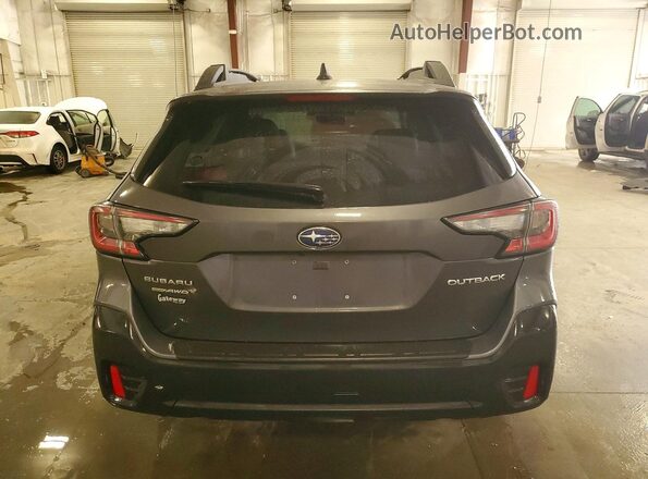 4S4BTACC1L3184858 2020 SUBARU OUTBACK Gray Вид ззаду