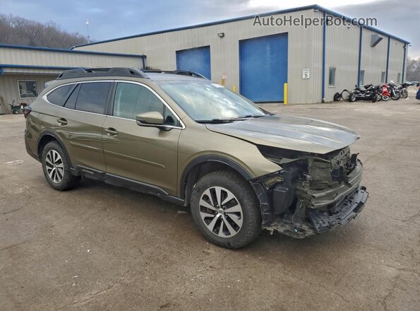 4S4BTADC2N3221434 2022 SUBARU OUTBACK Green Front right