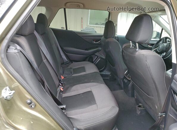 4S4BTADC2N3221434 2022 SUBARU OUTBACK Green Rear interior view