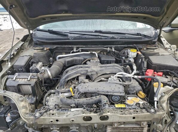 4S4BTADC2N3221434 2022 SUBARU OUTBACK Green Engine compartment view