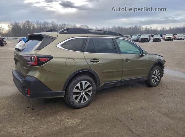 4S4BTADC2N3221434 2022 SUBARU OUTBACK Green Rear right