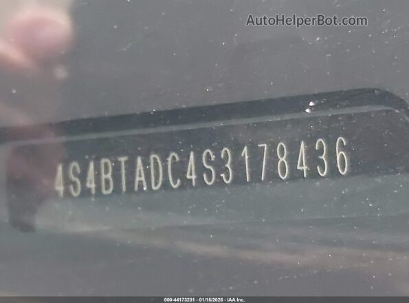 4S4BTADC4S3178436 2025 SUBARU OUTBACK Gray Вид підкапотного простору