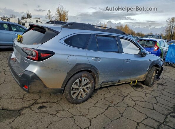 4S4BTADC9S3137140 2025 SUBARU OUTBACK Silver Հետևի աջ