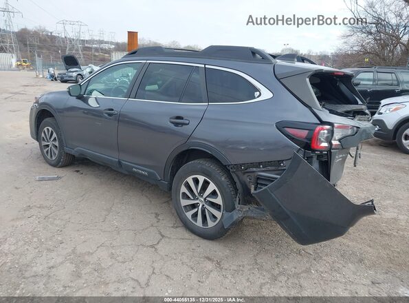 4S4BTAFC1N3261534 2022 SUBARU OUTBACK Gray Trasero izquierdo