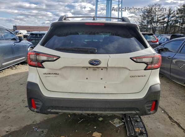 4S4BTAFC5M3175903 2021 SUBARU OUTBACK White უკანა ხედი