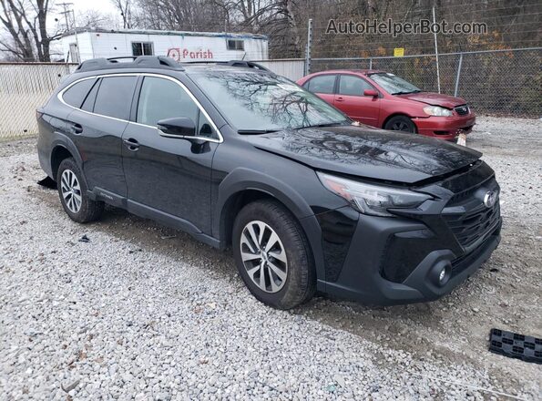 4S4BTAFC7R3258479 2024 SUBARU OUTBACK Черный Передняя правая четверть