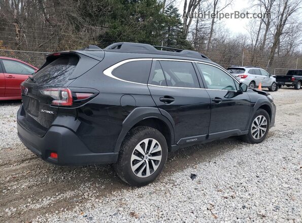 4S4BTAFC7R3258479 2024 SUBARU OUTBACK Черный Задняя правая четверть