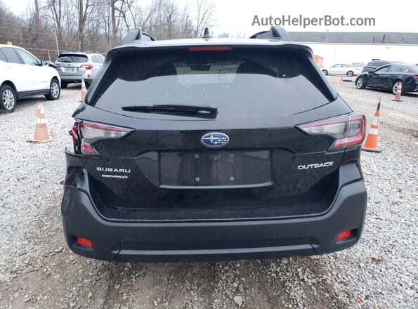 4S4BTAFC7R3258479 2024 SUBARU OUTBACK Черный Вид сзади