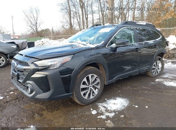 4S4BTAFC9S3234108 2025 SUBARU OUTBACK Черный Передняя левая четверть