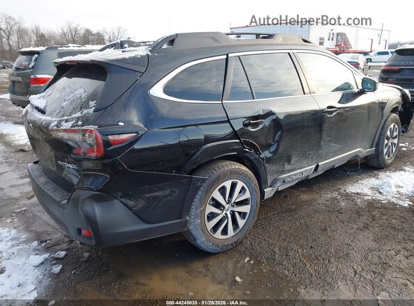 4S4BTAFC9S3234108 2025 SUBARU OUTBACK Черный Задняя правая четверть