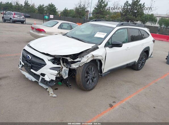 4S4BTALC2P3140230 2023 SUBARU OUTBACK White Передня ліва чверть