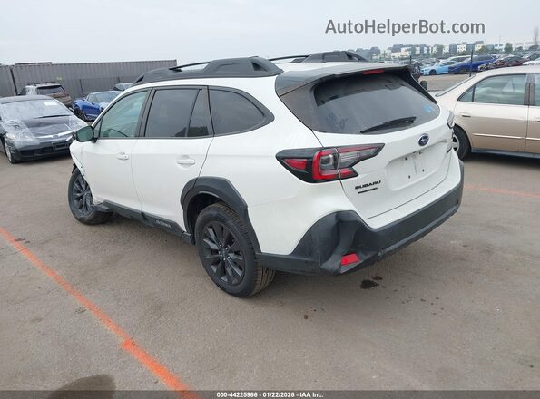 4S4BTALC2P3140230 2023 SUBARU OUTBACK White Задня ліва чверть