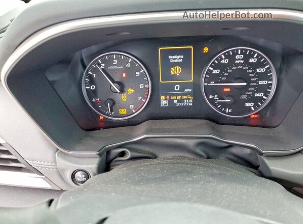 4S4BTALC5P3198493 2023 SUBARU OUTBACK Белый Вид щитка приборов