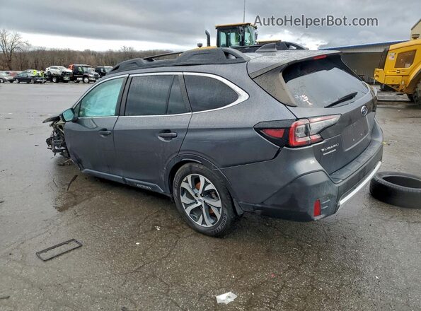 4S4BTAMC2M3164845 2021 SUBARU OUTBACK Gray Trasero izquierdo