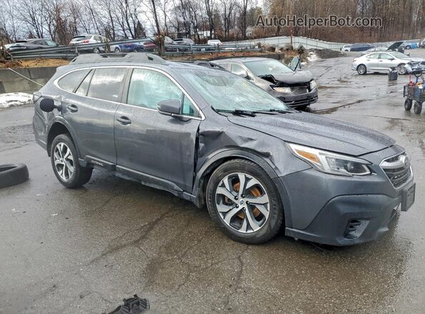 4S4BTAMC2M3164845 2021 SUBARU OUTBACK Gray Delantero derecho