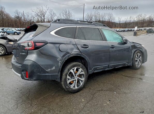 4S4BTAMC2M3164845 2021 SUBARU OUTBACK Gray Trasero derecho