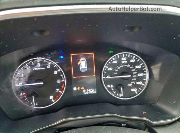 4S4BTAMC2M3164845 2021 SUBARU OUTBACK Gray Vista del cuadro de instrumentos