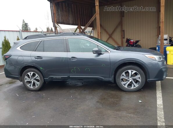 4S4BTAMC5M3127613 2021 SUBARU OUTBACK Gray Widok wnętrza z tyłu