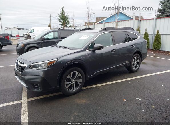 4S4BTAMC5M3127613 2021 SUBARU OUTBACK Gray Przód lewy