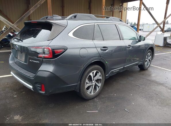 4S4BTAMC5M3127613 2021 SUBARU OUTBACK Gray Tył prawy