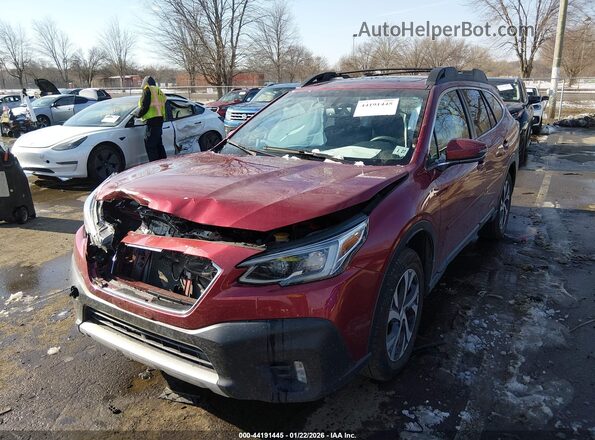 4S4BTANC0N3178596 2022 SUBARU OUTBACK Red 