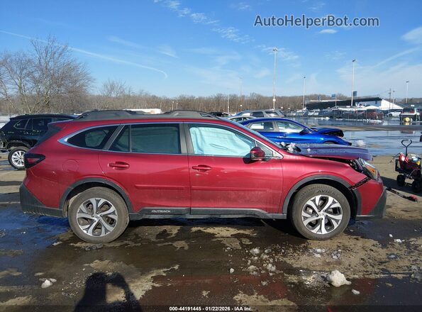 4S4BTANC0N3178596 2022 SUBARU OUTBACK Red 