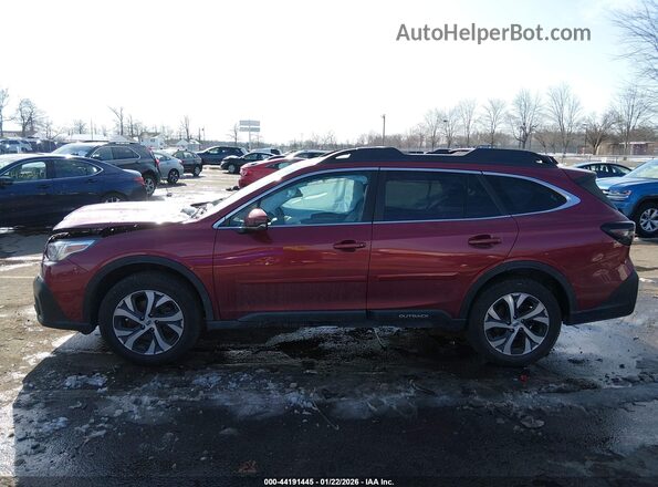 4S4BTANC0N3178596 2022 SUBARU OUTBACK Red 