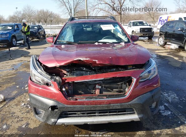 4S4BTANC0N3178596 2022 SUBARU OUTBACK Red 